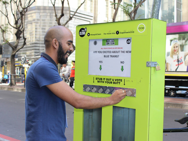 Ciggie bin activation