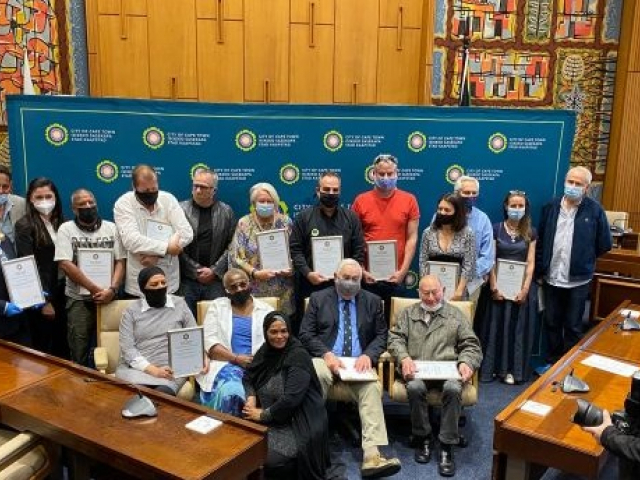 Tasso Evangelinos, CCID CEO, was one of 15 Capetonians honoured with a Civic Award