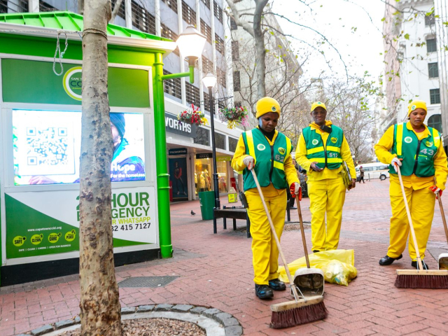 CCID Urban Management sweepers