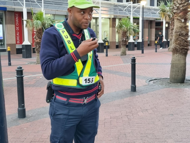 One of the CCID's Public Safety Officers