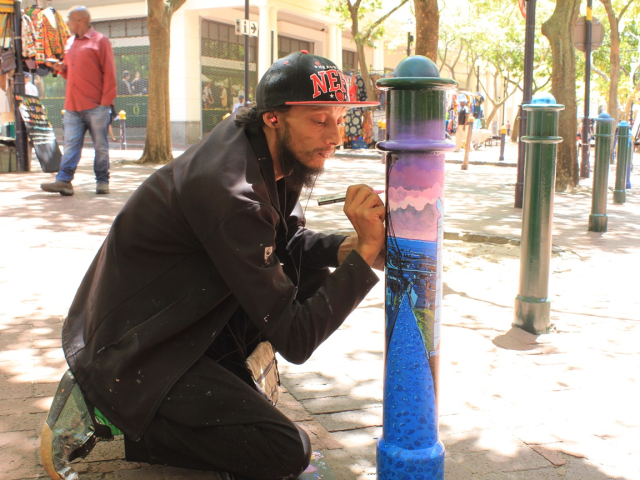 bollard art