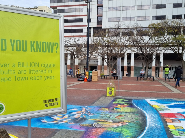 “Small Butt Big Problem” anti-litter campaign