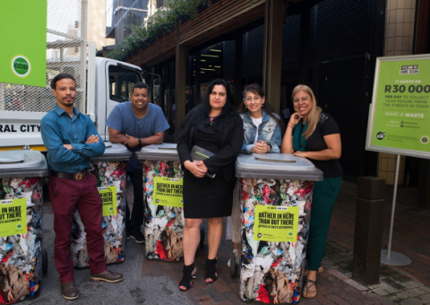 Carlisle Marankey, Scott Arendse, Kally Benito, Sharon Sorour-Morris & Aziza Patandin