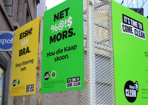 Clean campaign poster