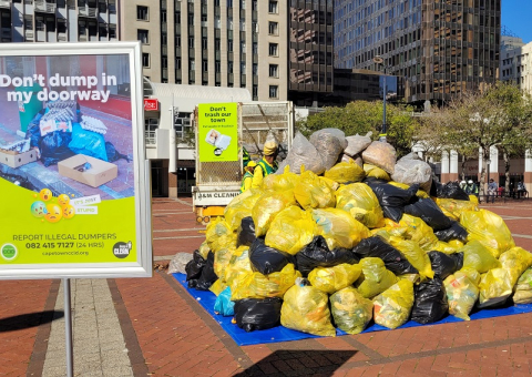 CCID anti-litter campaign activation
