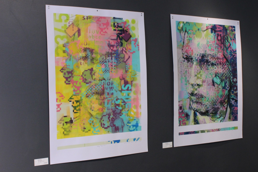 Works by Claude Chandler from the exhibition, Liminal Timeline