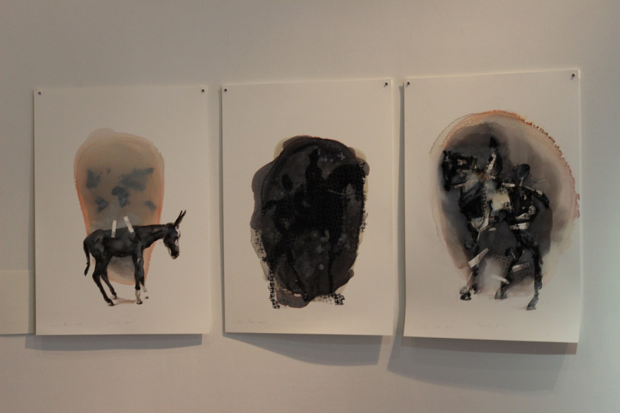 The horse features prominently in the work of Pascale Chandler