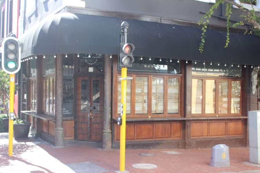 A closed business