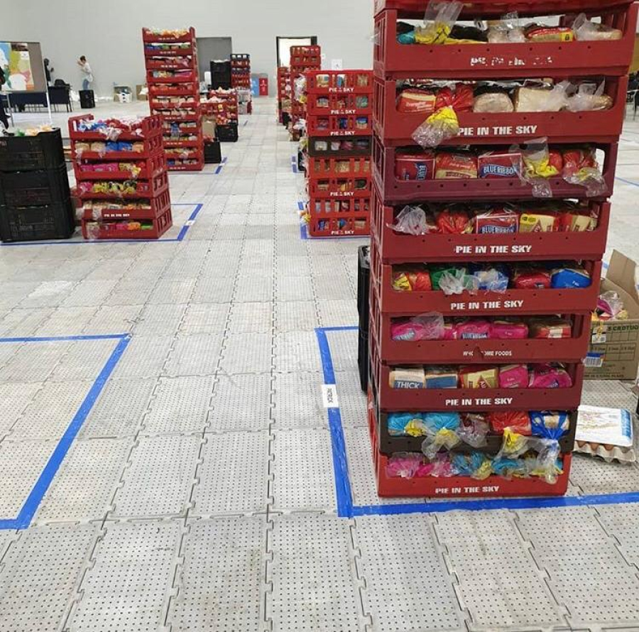 Ladles of Love: Donations floor