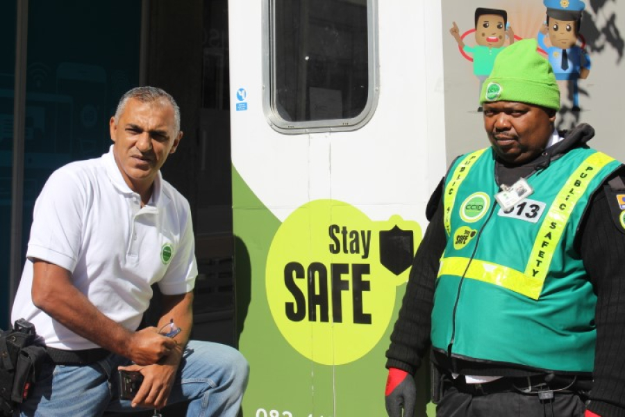 Muneeb Hendricks and a PSO