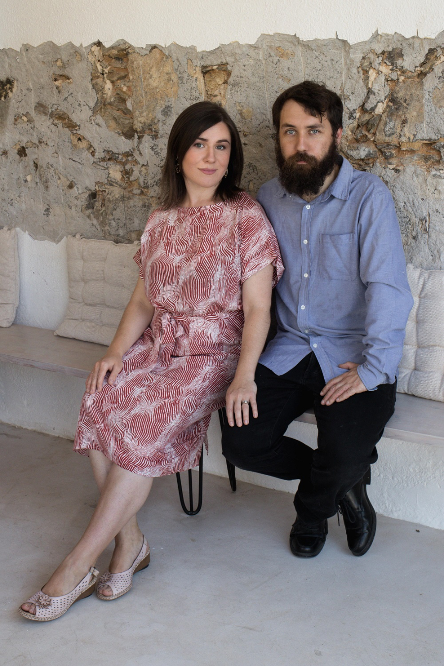 Nicholas and Anastasia Esterhuizen, Co-owners of The Ladder - Artists studio and coffee shop