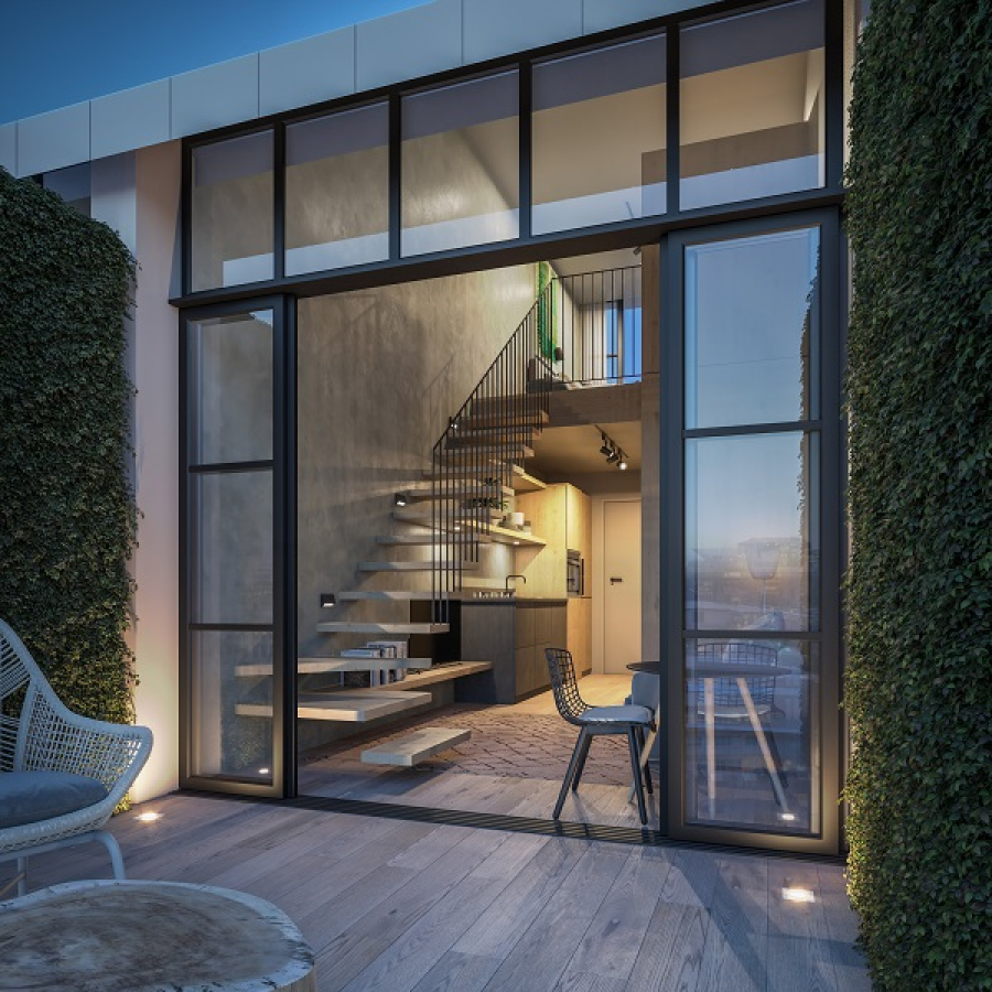 The Harri - Loft patio