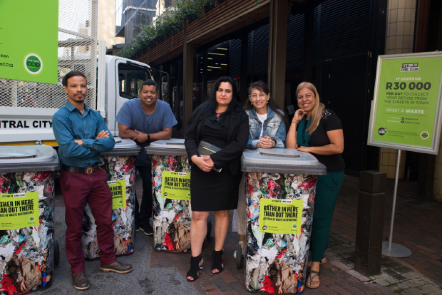 Carlisle Marankey, Scott Arendse, Kally Benito, Sharon Sorour-Morris & Aziza Patandin