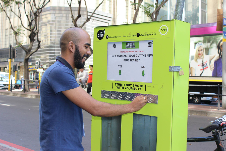 Ciggie bin activation