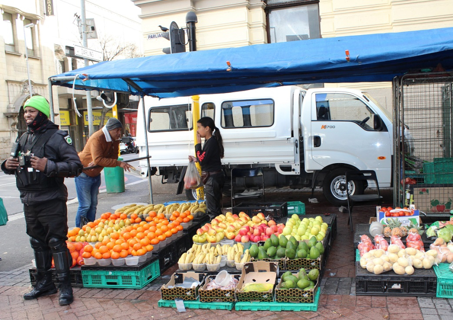 Informal Fruit trader