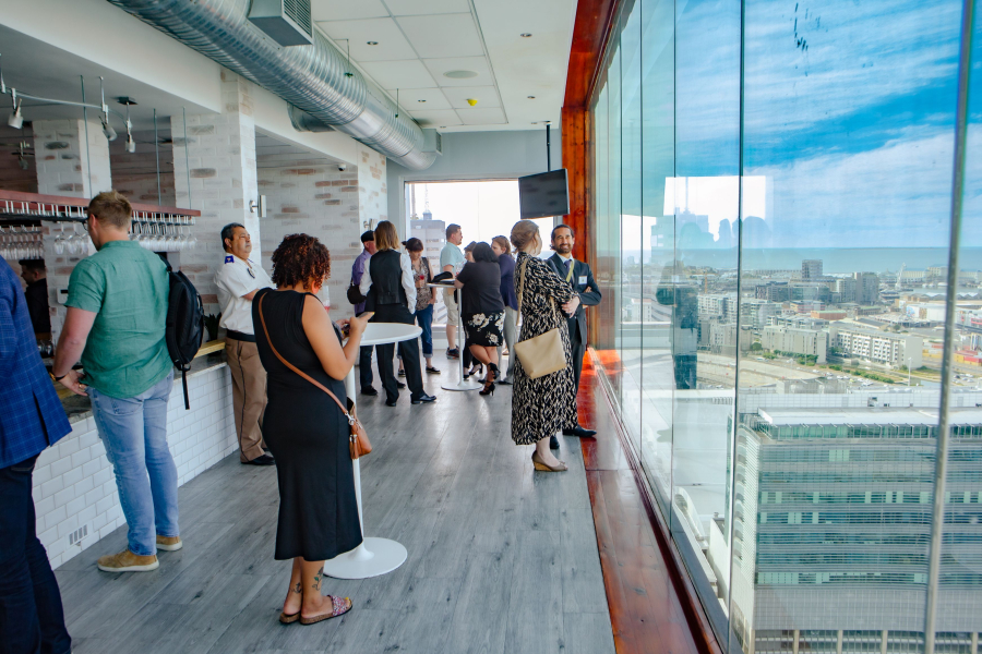 The event was held at Nasdak on the Foreshore