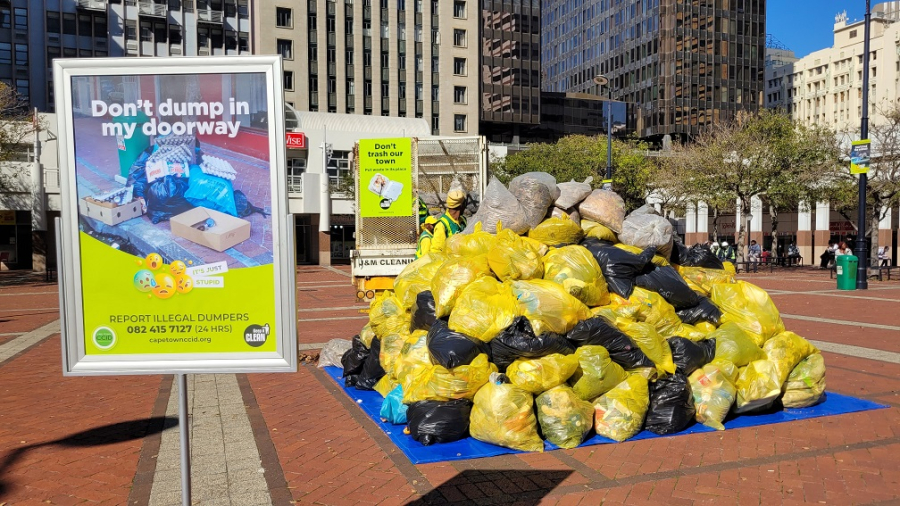CCID anti-litter campaign activation