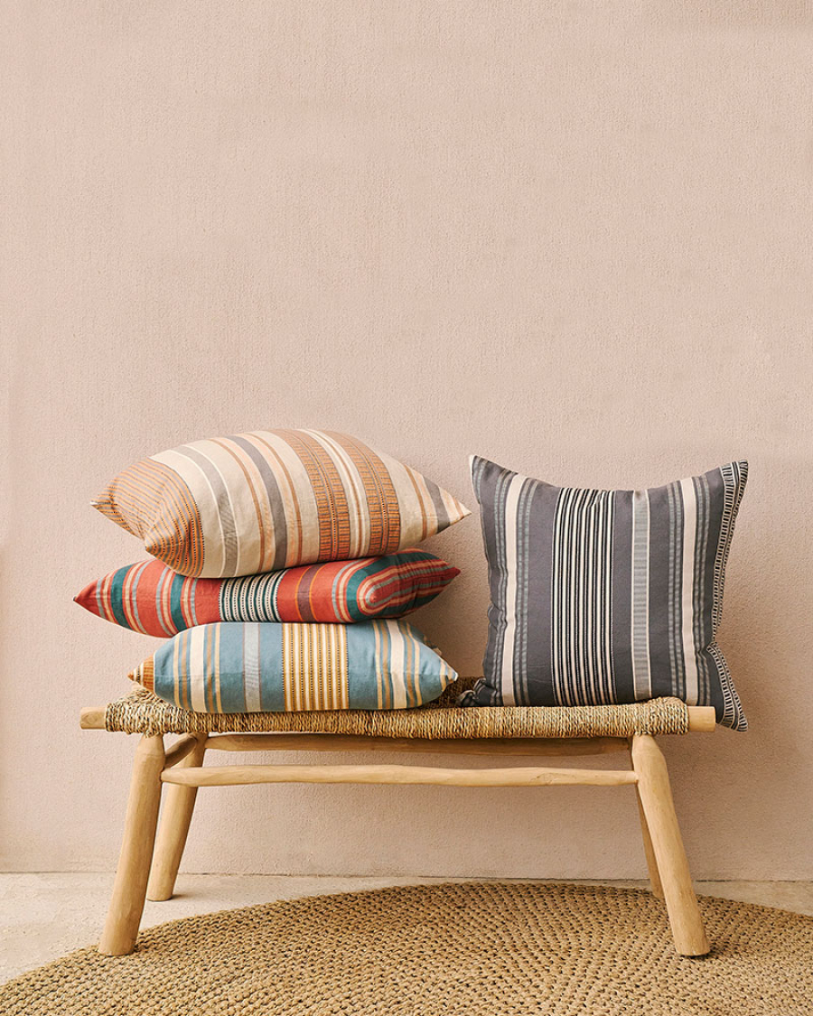 Mungo Sahara Stripe Cushion Covers