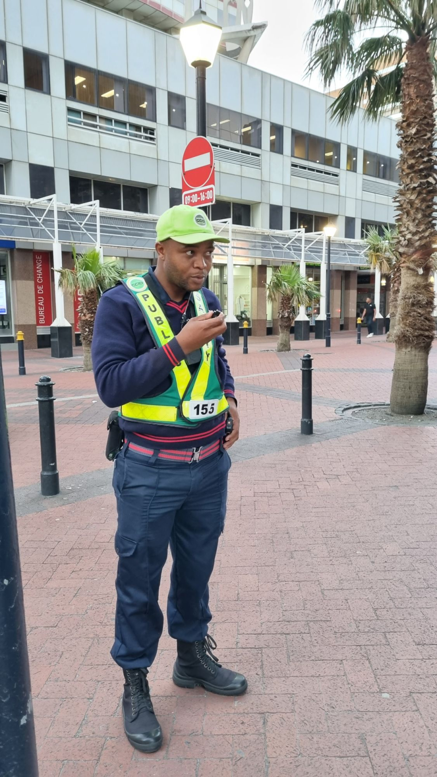 One of the CCID's Public Safety Officers