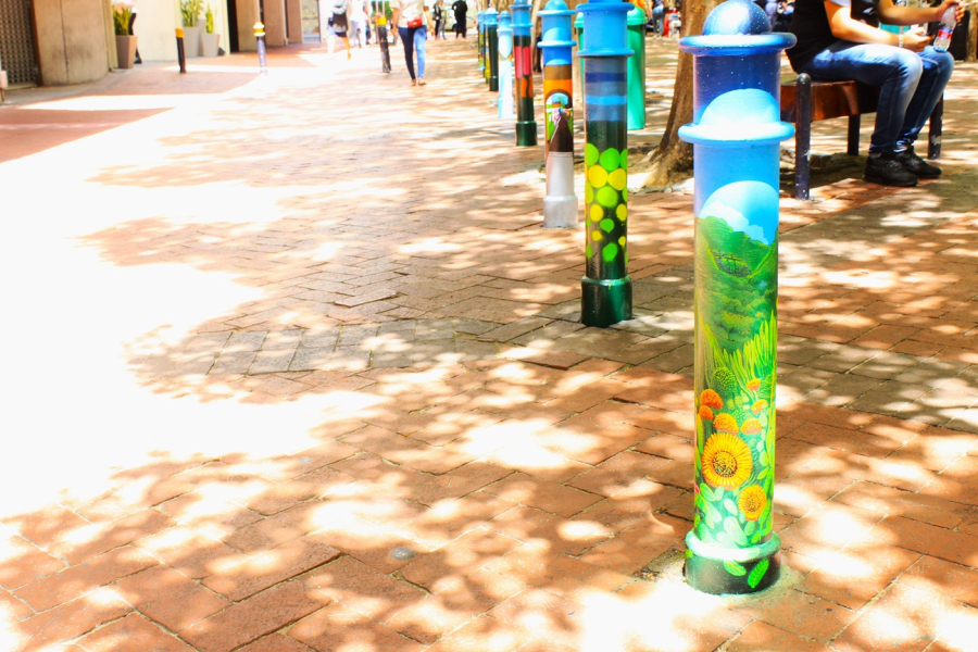bollard art