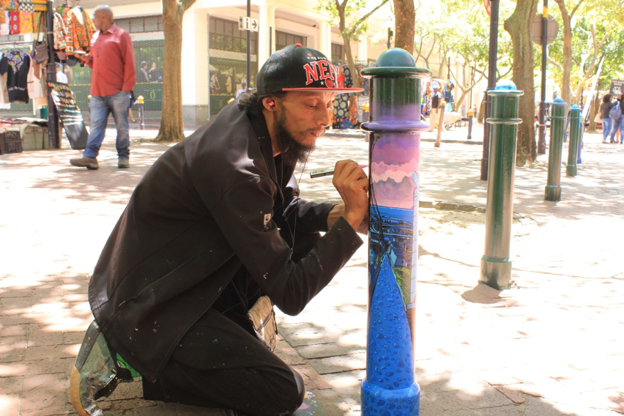 bollard art