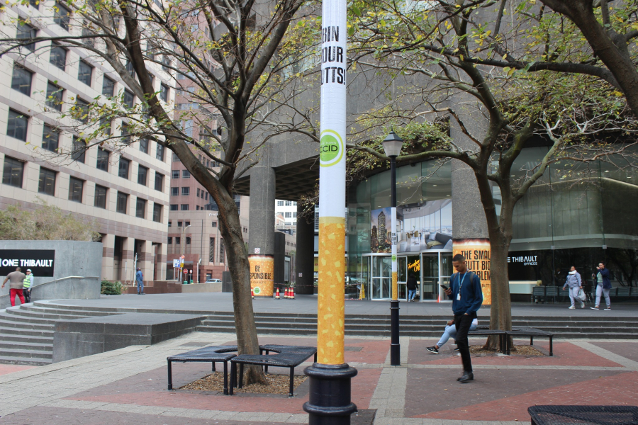 “Small Butt Big Problem” anti-litter campaign