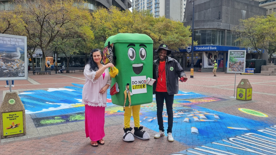 “Small Butt Big Problem” anti-litter campaign