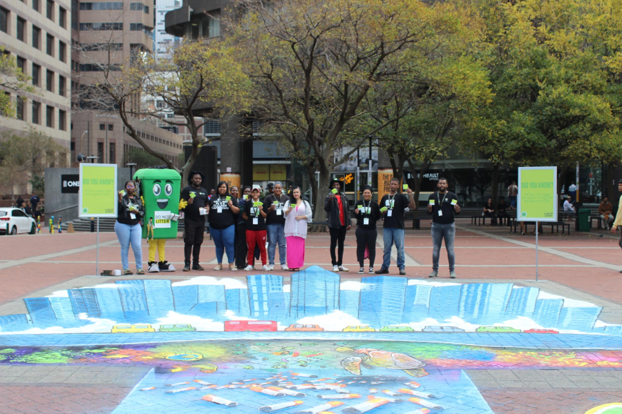The City of Cape Town joined CCID Urban Management during an activation.